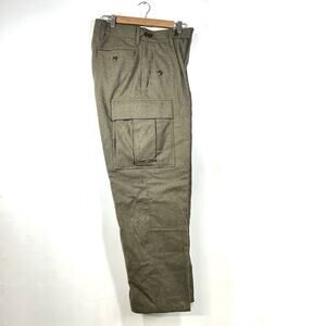 Vtg K. Begemann German Mens 31 x 32 Wool Pants Double Knee Thick Military Cargo